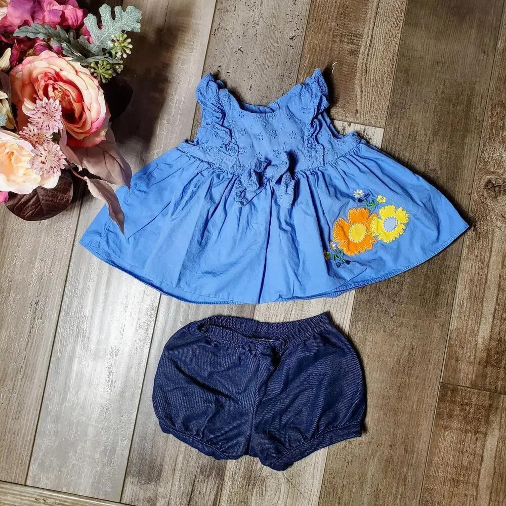 Baby Girl Spring Summer Outfit Size 3-6 Months